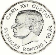 200 Kronor - Carl XVI Gustaf 20 years of Reign obverse image