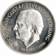 200 Kronor - Carl XVI Gustaf Birthday obverse image