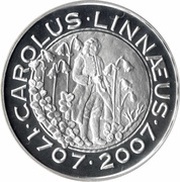 200 Kronor - Carl XVI Gustaf Carl von Linné obverse image