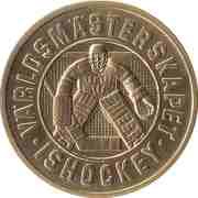 1000 Kronor - Carl XIV Gustaf Ice Hockey World Championship, Sweden, 1989 reverse image