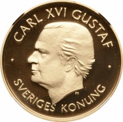 1000 Kronor - Carl XVI Gustaf Kalmar Union obverse image