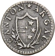 1 Rappen obverse image
