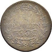 1 Batzen, Switzerland, 1808 reverse image