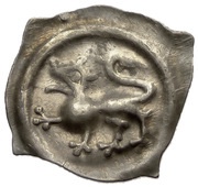 Pfennig "Vierzipfliger Löwenpfennig" obverse image