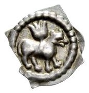 Pfennig "Vierzipfliger Löwenpfennig" obverse image