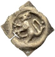Pfennig "Vierzipfliger Löwenpfennig" obverse image
