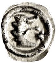 Pfennig "Löwenkopf Vierzipfliger", Switzerland, 1301-1350 reverse image