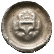 Denier Bracteate - Wencezlaus II, Bohemia, 1278-1300 reverse image