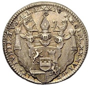 Ducat - Placidus von Zurlauben silver trial reverse image