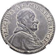 5 Ducats - Placidus von Zurlauben lead trial obverse image