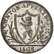 1 Batzen / 10 Rappen obverse image