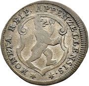 ½ Batzen obverse image