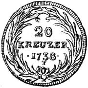 20 Kreuzers reverse image