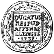 Ducat reverse image