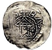 Denar - Adalrich II, Switzerland, 1025-1040 reverse image