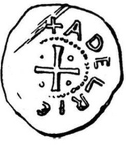 Denar - Adalrich II, Switzerland, 1025-1040 reverse image