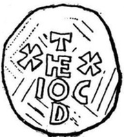 Denar - Theoderich obverse image