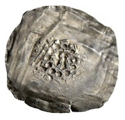 Denar - Burkhard von Fenis, Switzerland, 1072-1107 reverse image