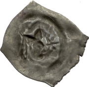 Denier - Lüthold von Aarburg, Switzerland, 1191-1213 reverse image