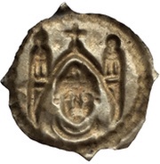Pfennig - Berthold II von Pfirt, Switzerland, 1250 reverse image