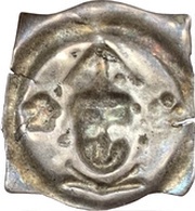Pfennig - Gerhard von Vuippens, Switzerland, 1310-1325 reverse image