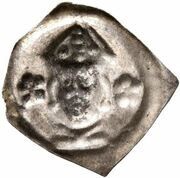 Pfennig - Gerhard von Vuippens, Switzerland, 1310-1325 reverse image