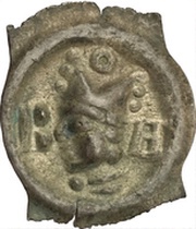 Pfennig - Johann II Senn von Münsingen obverse image