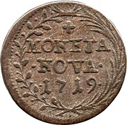 Rappen - Johann Konrad II von Reinach-Hirzbach, Switzerland, 1718-1719 reverse image