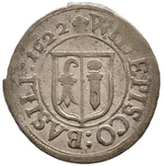 ½ Schilling - Wilhelm Rink von Baldenstein obverse image
