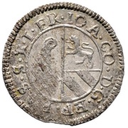 Kreuzer - Johann Konrad II von Reinach-Hirzbach obverse image