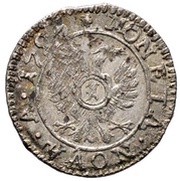 Kreuzer - Johann Konrad II von Reinach-Hirzbach, Switzerland, 1725 reverse image