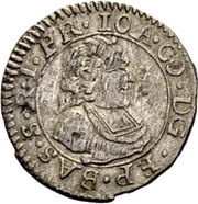 Kreuzer - Johann Konrad II von Reinach-Hirzbach obverse image