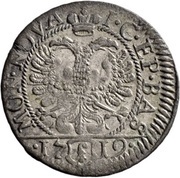 Schilling - Johann Konrad II von Reinach-Hirzbach obverse image