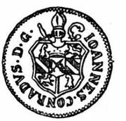 ½ Batzen - Johann Konrad II von Reinach-Hirzbach obverse image