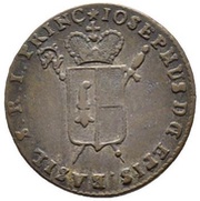 ½ Batzen - Franz Joseph Sigismund von Roggenbach obverse image