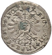 Groschen - Jakob Christoph Blarer von Wartensee RVDOL II IMPE SEMP AVG, Switzerland, 1595 reverse image