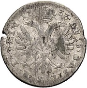 Batzen - Johann Konrad II von Reinach-Hirzbach, Switzerland, 1733 reverse image