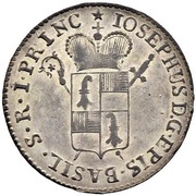 1 Batzen - Franz Joseph Sigismund von Roggenbach obverse image