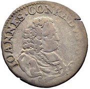 6 Kreuzers - Johann Konrad II von Reinach-Hirzbach obverse image