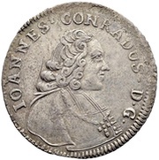 20 Kreuzers - Johann Konrad II von Reinach-Hirzbach obverse image