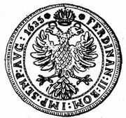 ½ Thaler - Wilhelm Rinck von Baldenstein, Switzerland, 1625 reverse image