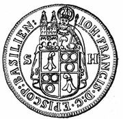 Thaler - Johann Franz von Schönau-Zell obverse image
