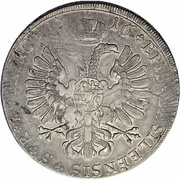 Thaler - Johann Konrad II von Reinach-Hirzbach, Switzerland, 1716 reverse image