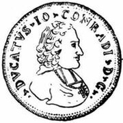 Ducat - Johann Konrad II von Reinach-Hirzbach obverse image