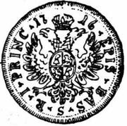 Ducat - Johann Konrad II von Reinach-Hirzbach reverse image