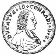 2 Ducats - Johann Konrad II von Reinach-Hirzbach obverse image