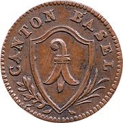 1 Rappen obverse image