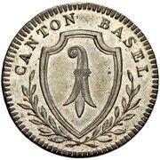 ½ Batzen obverse image