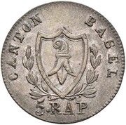 5 Rappen obverse image