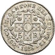 5 Batzen reverse image